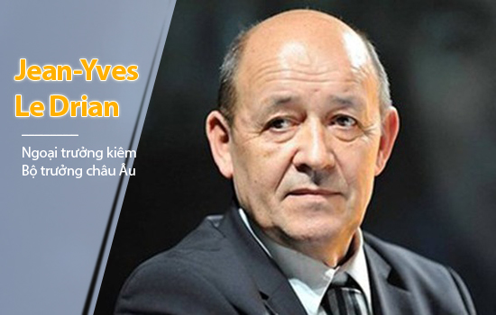 Ông Jean-Yves Le Drian 70 tuổi, thuộc Đảng Xã hội, nguyên Bộ trưởng Quốc phòng sắp mãn nhiệm.
