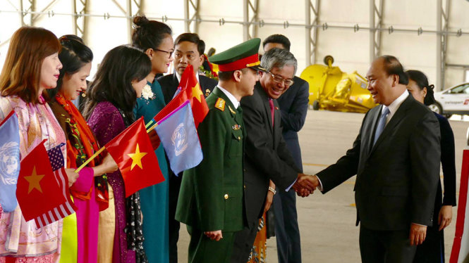 ​Thủ tướng Nguyễn Xuân Phúc đến New York, bắt đầu thăm Hoa Kỳ 