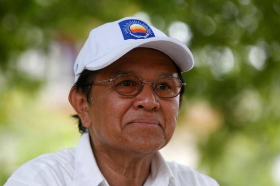Ông Kem Sokha, Chủ tịch đảng Cứu Cứu nguy dân tộc (CNRP) đã bị bắt. Ảnh REUTERS