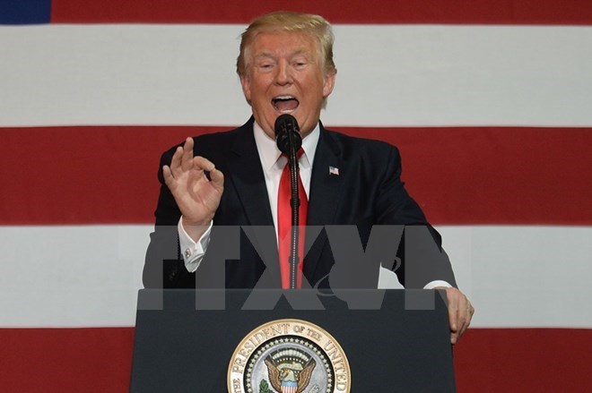 sau dien dam voi ong tap can binh tt trump tuyen bo khong uu tien giai phap quan su doi voi trieu tien