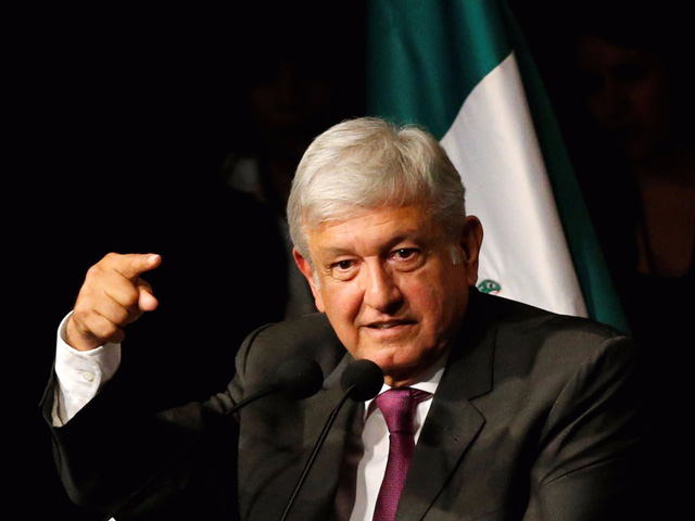Cựu Thị trưởng thủ đô Mexico City Andres Manual Lopez Obrador 