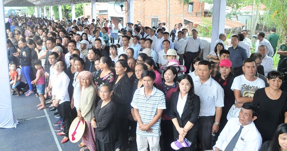 Lễ an táng nguyên Thủ tướng Phan Văn Khải ảnh 17