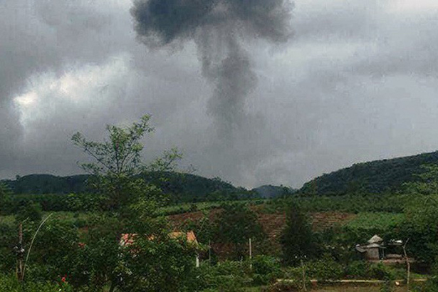Rơi máy bay quân sự ở Nghệ An, 2 phi công hy sinh