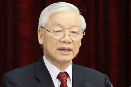 Description: Chủ tịch nước Nguyễn Phú Trọng trình đề nghị Quốc hội phê chuẩn CPTPP