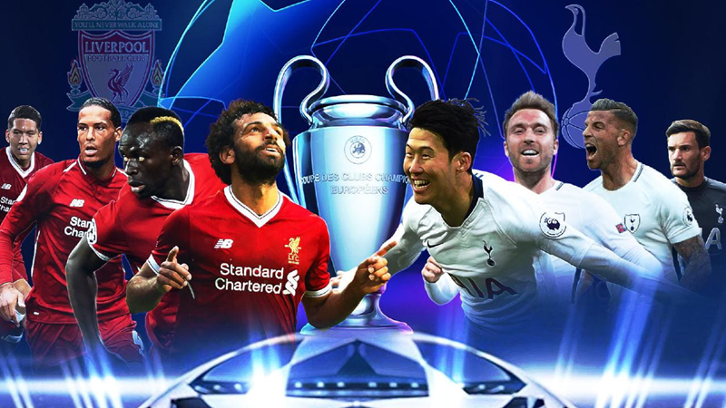 Description: Liverpool và Tottenham làm nên trận chung kết toàn Anh ở Champions League mùa này. (Ảnh: Fox Sports)