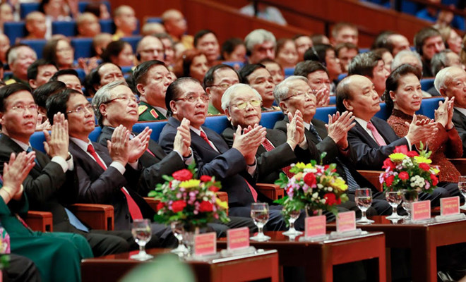 Description: Di chúc của Chủ tịch Hồ Chí Minh mãi là ngọn cờ quy tụ sức mạnh toàn dân tộc - ảnh 1