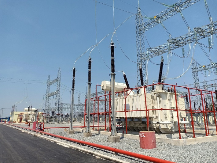 MBA AT2 220/110/22 kV - 250 MVA tại TBA 220kV Tây Ning 2 đã được đóng điện vận hành