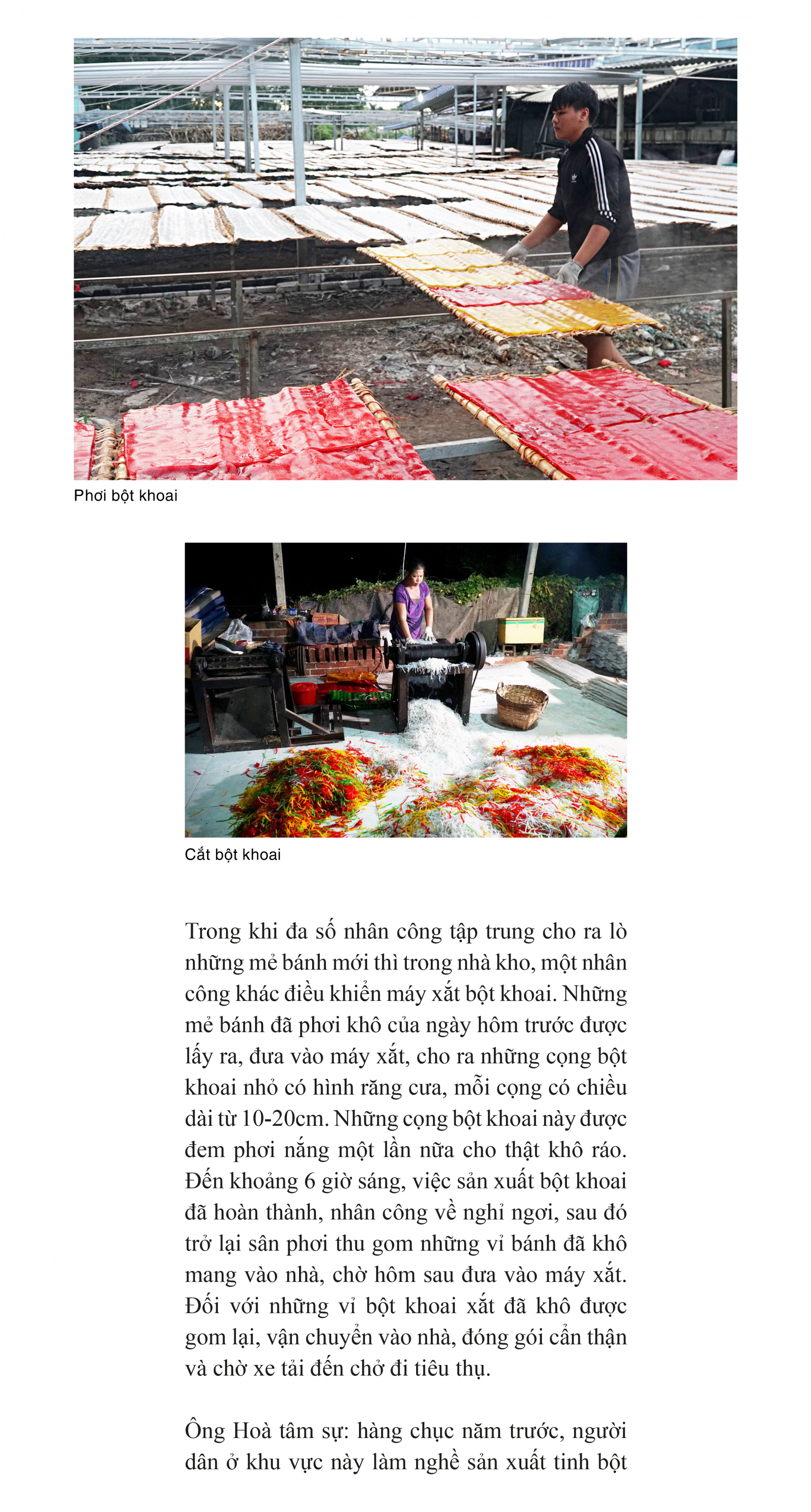 Làng bột khoai- Tiềm năng du lịch ở Tây Ninh