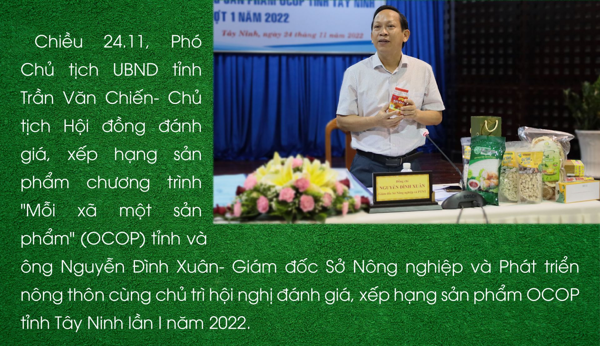 Tây Ninh có sản phẩm OCOP 5 sao đầu tiên