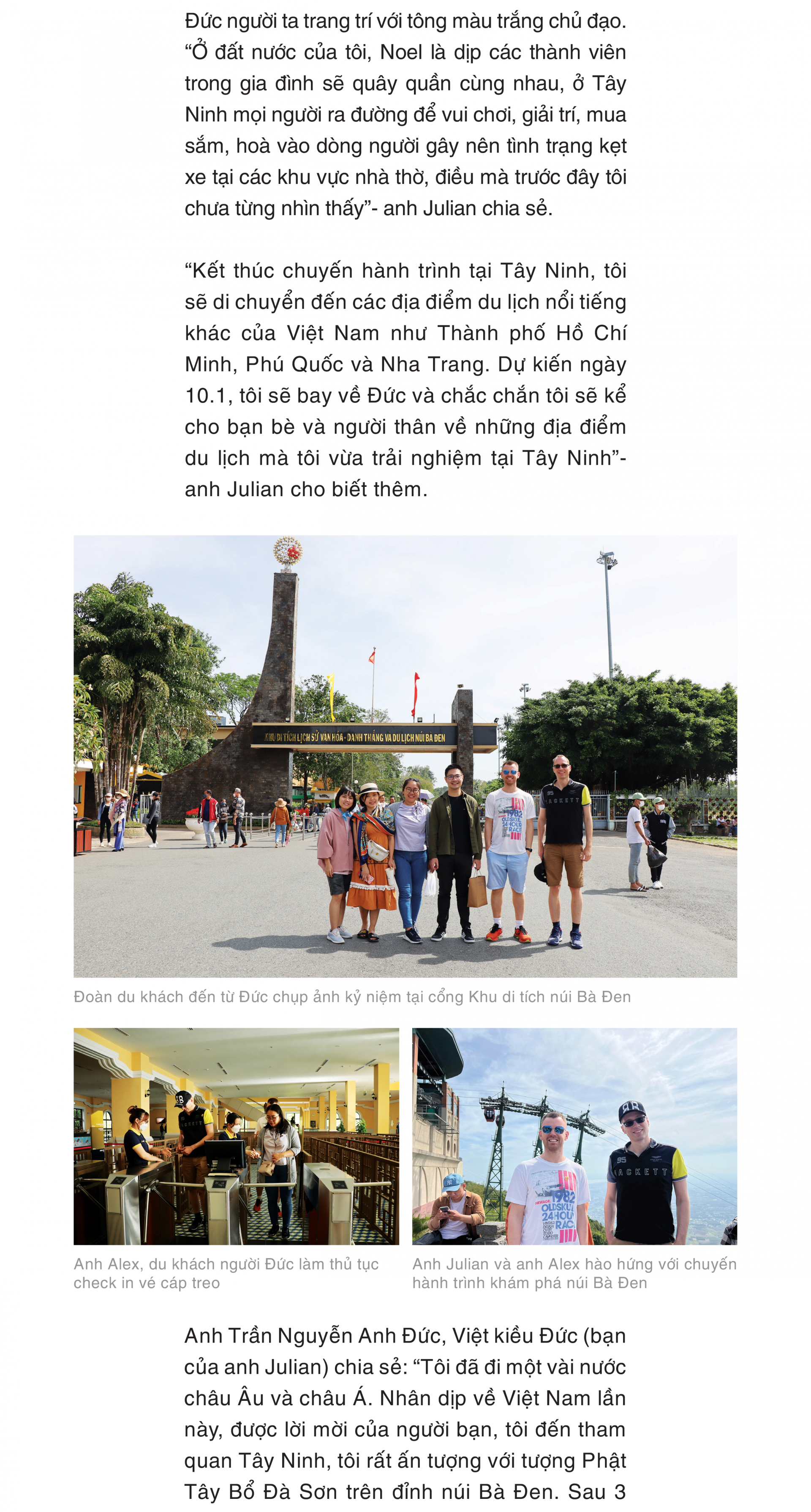 Du lịch Tây Ninh - góc nhìn của du khách quốc tế