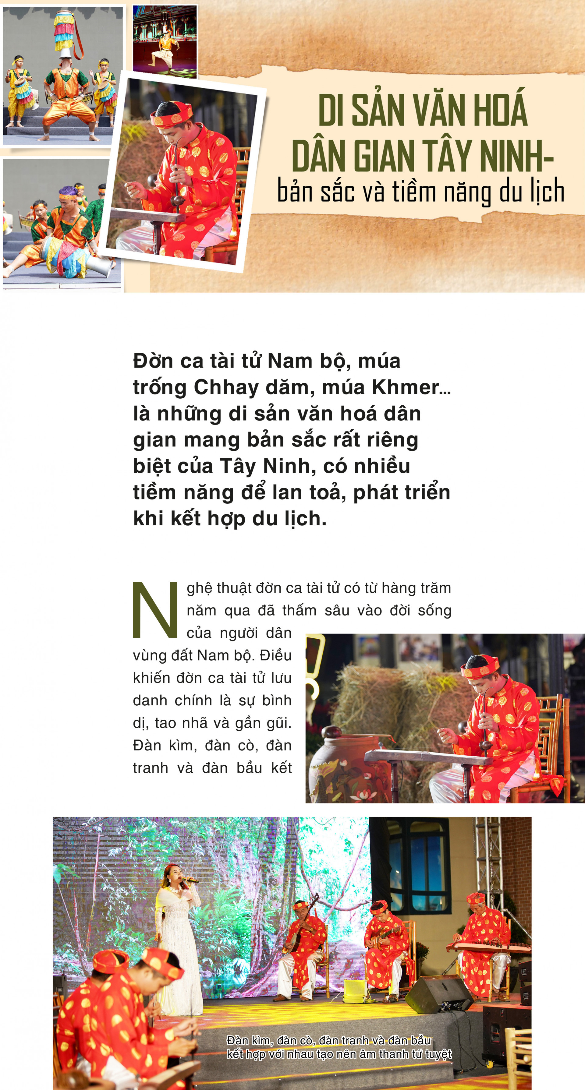 Di sản văn hoá dân gian Tây Ninh- bản sắc và tiềm năng du lịch