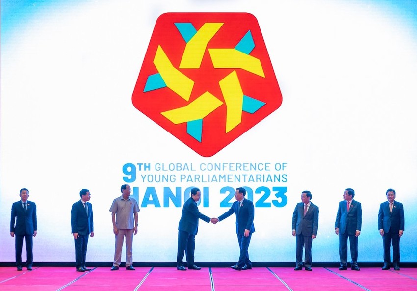 Công bố Logo, Bộ nhận diện và website hội nghị Nghị sỹ trẻ toàn cầu lần thứ 9 ảnh 2