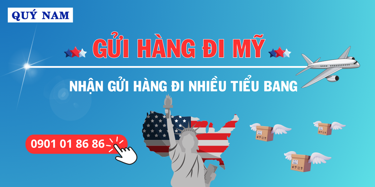 gửi hàng đi nhiều tiểu bang của Mỹ