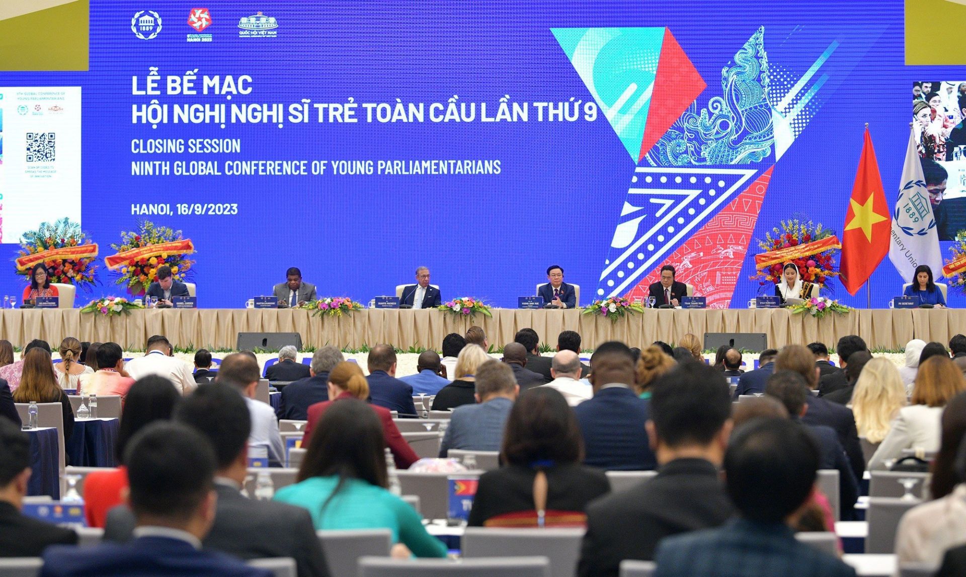 Tuyên bố Hội nghị Nghị sĩ trẻ toàn cầu lần thứ 9 tại Hà Nội - Ảnh 1.