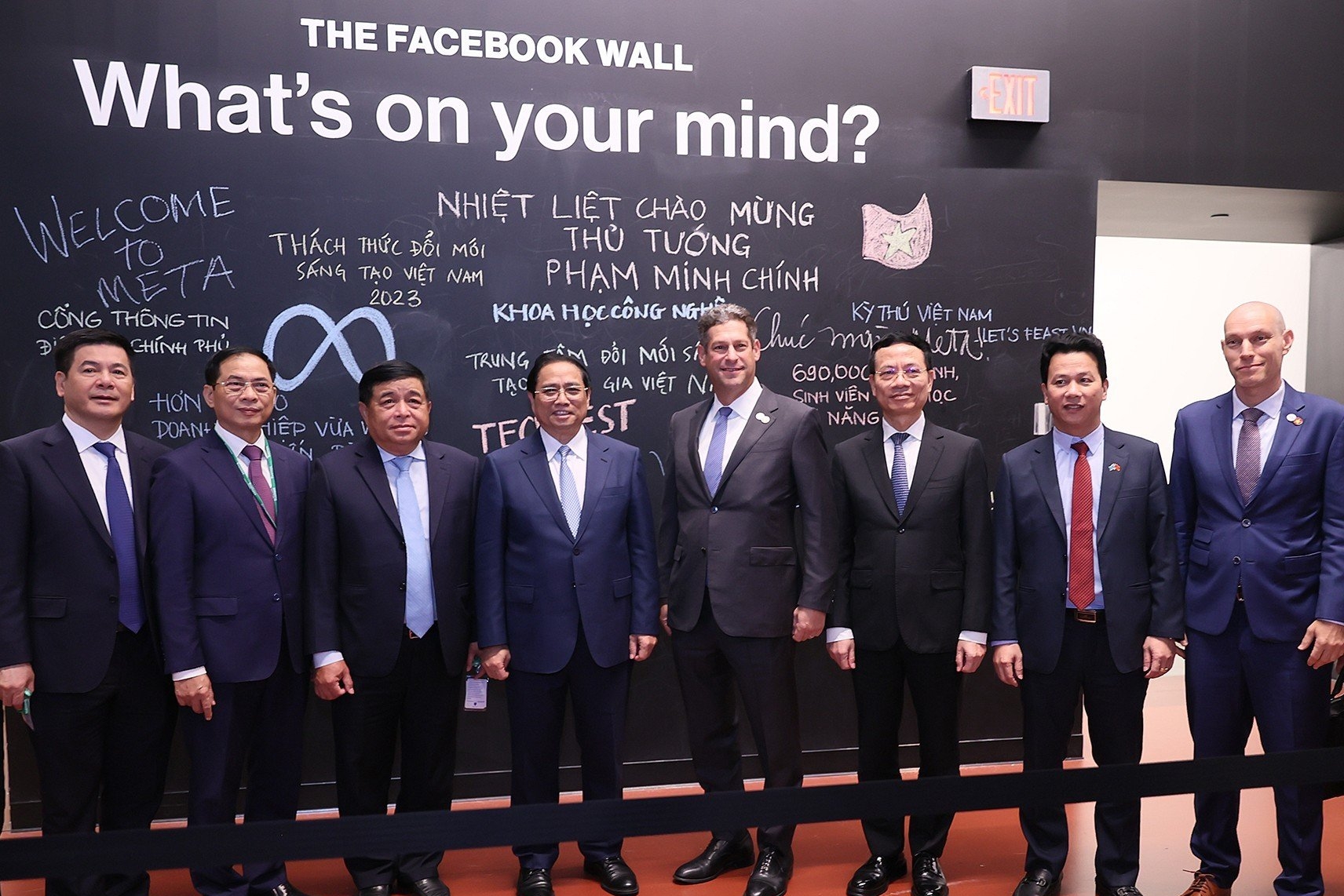 Thủ tướng Phạm Minh Chính làm việc với Tập đoàn công nghệ sở hữu Facebook