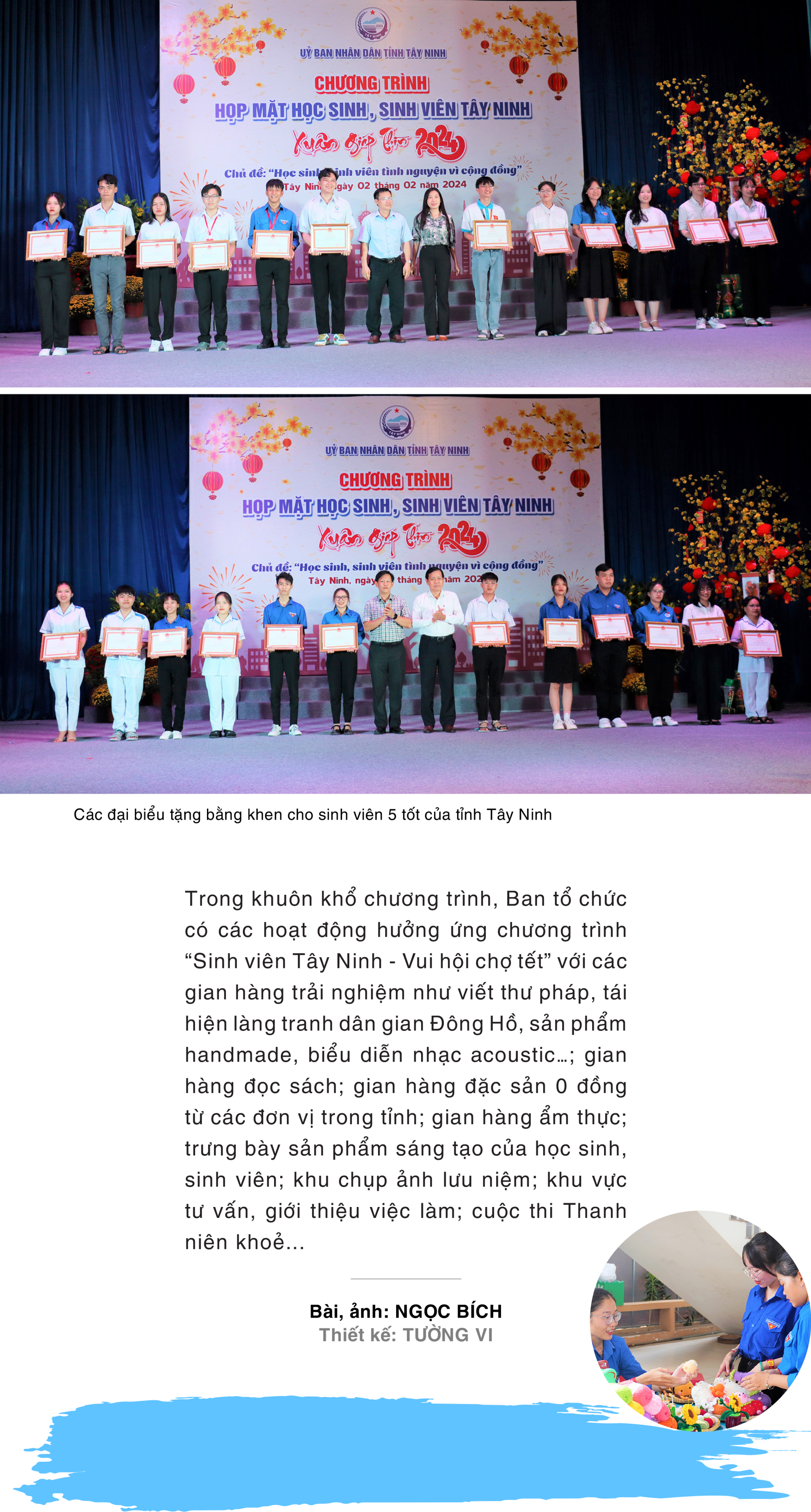Tây Ninh họp mặt học sinh, sinh viên Xuân Giáp Thìn năm 2024