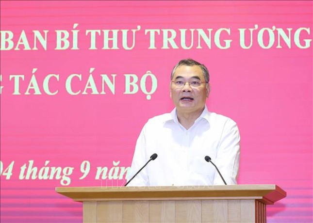 Bổ nhiệm Trung tướng Tô Ân Xô làm trợ lý Tổng Bí thư ảnh 5