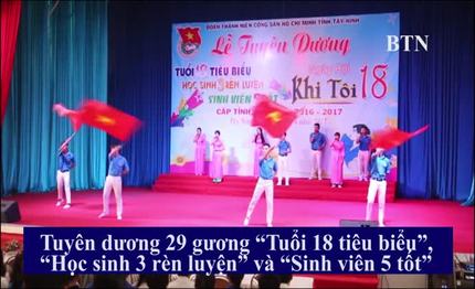 [Video] Tuyên dương 29 học sinh-sinh viên