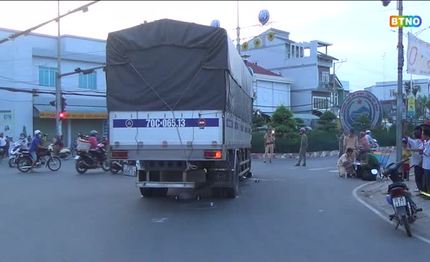 Thành phố Tây Ninh: Tai nạn giao thông giữa xe tải và xe mô tô, 1 người tử vong tại chỗ