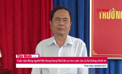 Cuộc vận động người Việt dùng hàng Việt: Cần sự vào cuộc của cả hệ thống chính trị