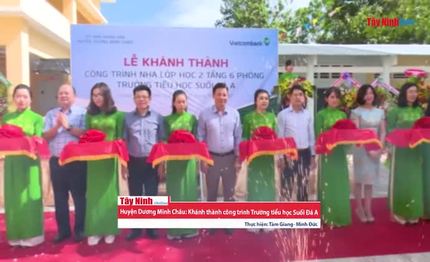 Khánh thành công trình Trường tiểu học Suối Đá A