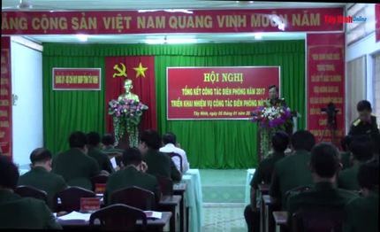 Bộ chỉ huy Biên phòng Tây Ninh triển khai nhiệm vụ năm 2018