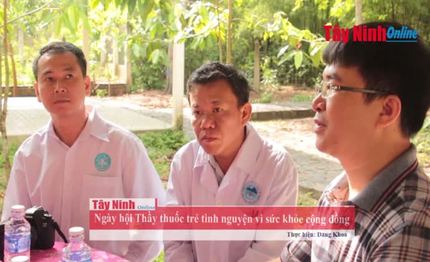 Ngày hội Thầy thuốc trẻ tình nguyện vì sức khỏe cộng đồng