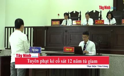 Tuyên phạt kẻ cố sát 12 năm tù giam