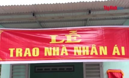 Tỉnh đoàn Tây Ninh: Bàn giao 2 căn nhà nhân ái cho đoàn viên và đội viên nghèo