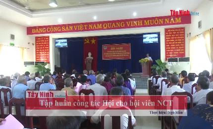 Tập huấn công tác Hội cho hội viên NCT