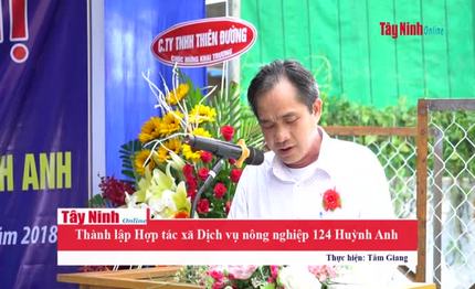 Thành lập Hợp tác xã Dịch vụ nông nghiệp 124 Huỳnh Anh