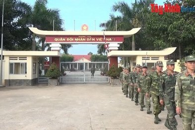 Không khí chuẩn bị đón Tết  ở Đại đội 61
