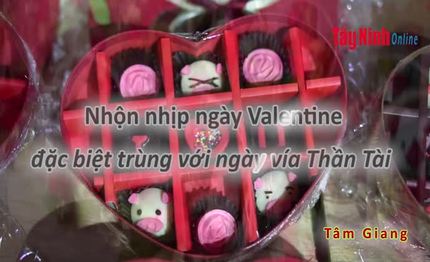 Nhộn nhịp ngày Valentine