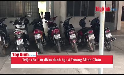 Triệt xóa 1 tụ điểm đánh bạc ở Dương Minh Châu