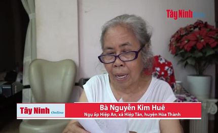 Tây Ninh: Tá hỏa với hoá đơn tiền nước hơn 33 triệu đồng