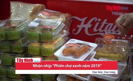 Nhộn nhịp “Phiên chợ xanh năm 2019”