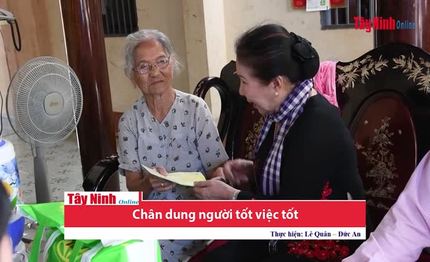 Nữ Doanh nhân làm việc thiện