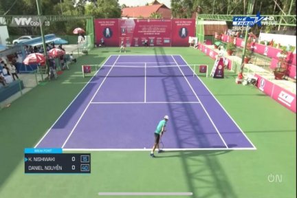 Trực tiếp Vòng bán kết đơn nam Giải quần vợt quốc tế ITF World Tennis Tour - Hải Đăng Cup 2019