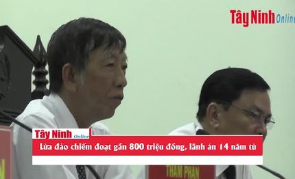 Lừa đảo chiếm đoạt gần 800 triệu đồng, lãnh án 14 năm tù