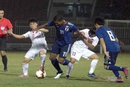 Trực tiếp U19 Việt Nam-U19 Nhật Bản