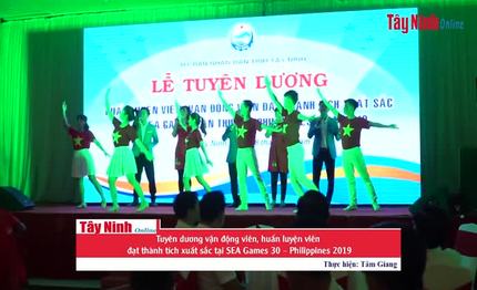 Tuyên dương vận động viên, huấn luyện viên đạt thành tích xuất sắc tại SEA Games 30 – Philippines 2019