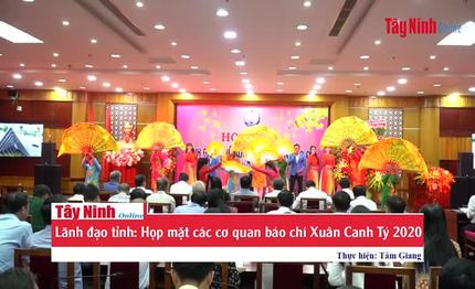 Họp mặt các cơ quan báo chí Xuân Canh Tý 2020