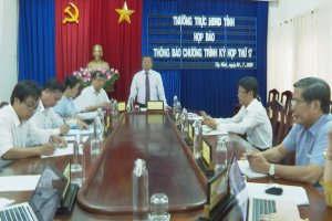 Kỳ họp thứ 17, HĐND tỉnh Tây Ninh khoá IX, nhiệm kỳ 2016-2021 sẽ diễn ra vào các ngày 30-31/7/2020