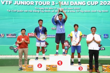 Bế mạc giải quần vợt VTF Junior Tour 3-Hai Dang Cup 2020