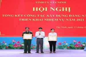 Tây Ninh tổng kết công tác xây dựng Đảng năm 2020