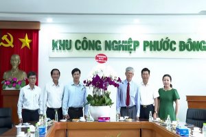 Bí thư Tỉnh uỷ thăm, chúc tết các doanh nghiệp