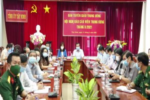 Hội nghị Báo cáo viên Trung ương tháng 3.2021