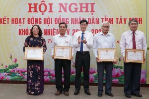 HĐND tỉnh Tây Ninh tổng kết hoạt động nhiệm kỳ 2016-2021