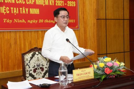 Hội đồng bầu cử quốc gia kiểm tra công tác bầu cử tại tỉnh Tây Ninh