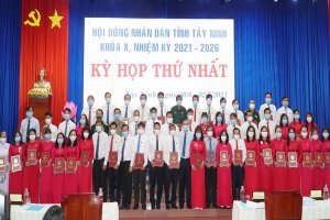 Bế mạc kỳ họp thứ nhất, HĐND tỉnh Tây Ninh, khoá X, nhiệm kỳ 2021-2026